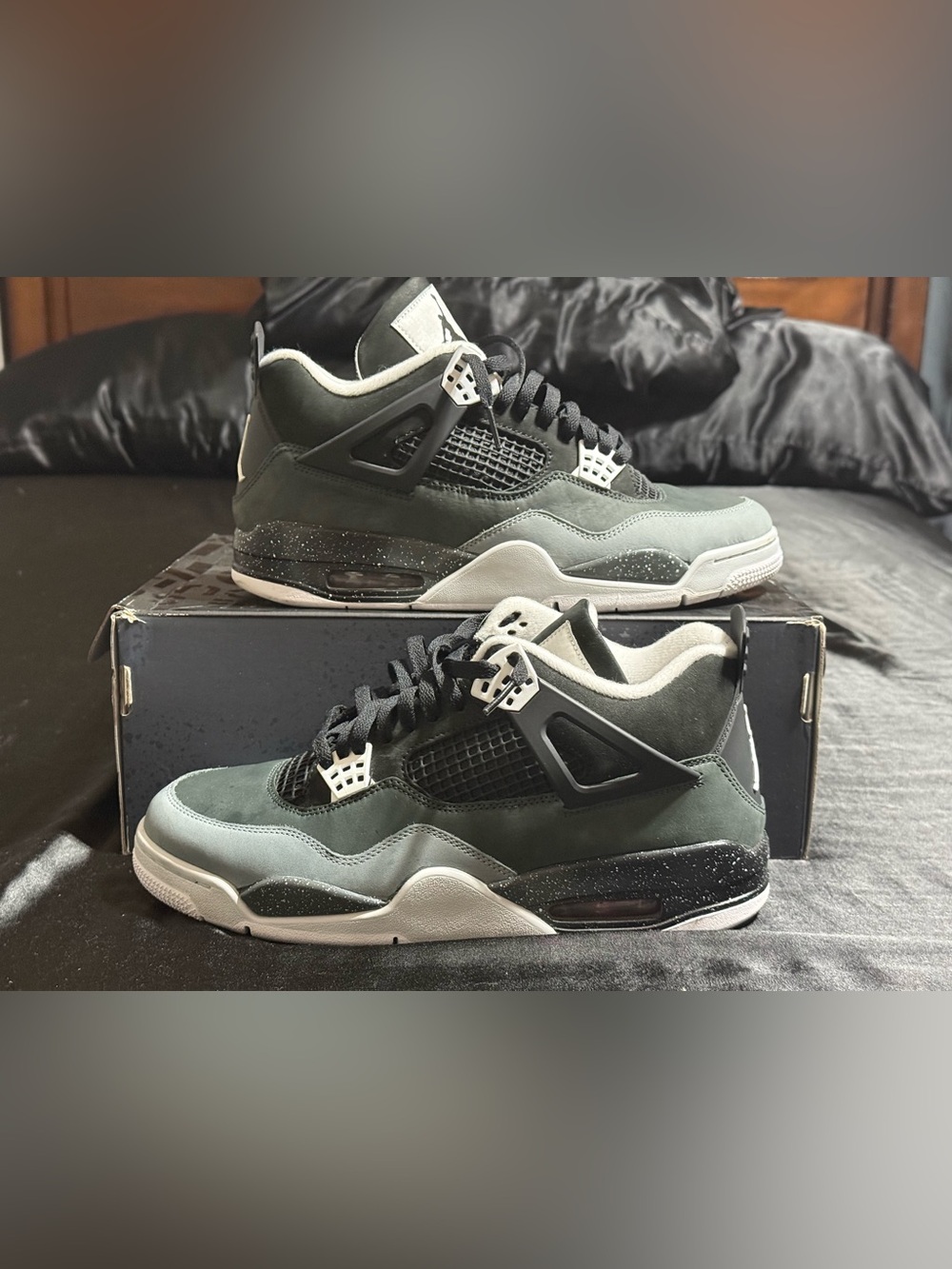 Men's Size 12 - Jordan 4 Retro Fear (2024)